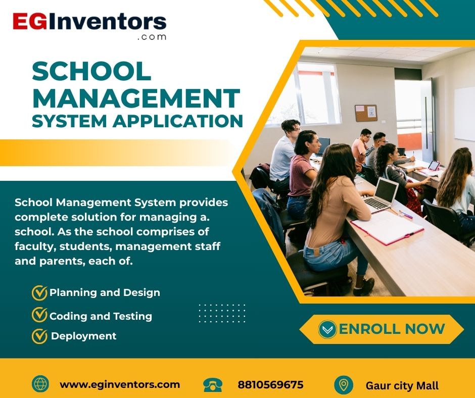 Best School Management System Application Development in Noida